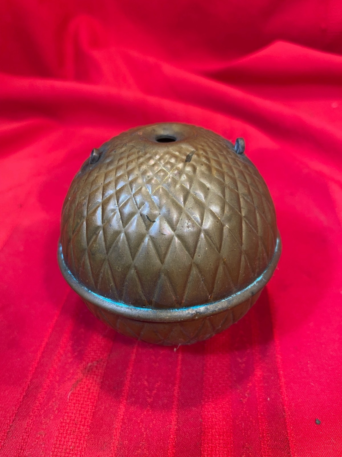 Antique Brass Hanging Oil Lamp Chandelier Counterweight